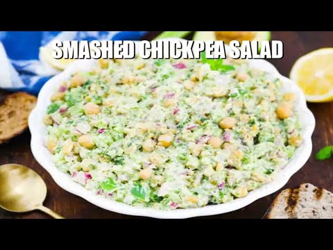 Smashed Chickpea Salad - Sweet and Savory Meals