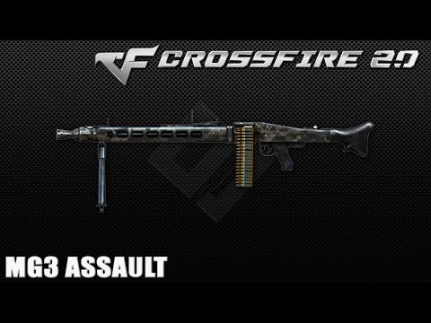Crossfire NA 2.0: MG3-camo full ammo in hmx game play 255/1020