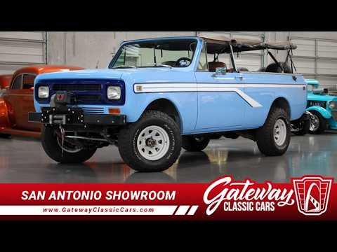 1980 International Harvester Scout II (CC-2065728) for sale in New Braundfels, Texas