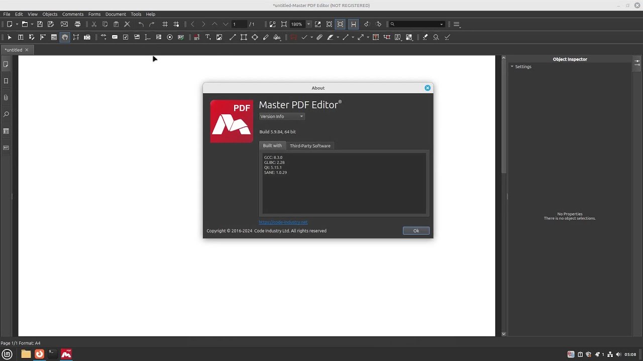 How to install Master PDF Editor on Linux Mint 22