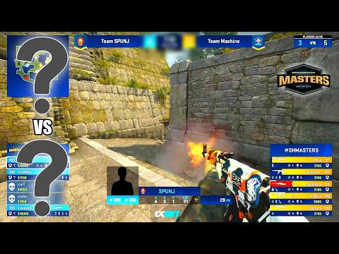Team Machine vs Team SPUNJ - Showmatch CS:GO | CSGO HIGHLIGHTS