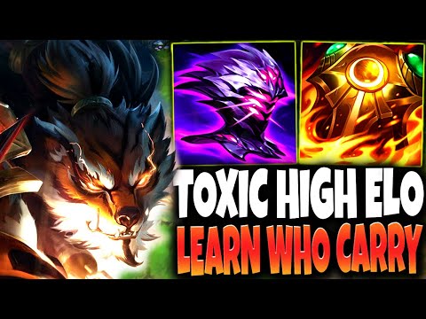 SHOWING TO THE TOXIC HIGH ELO PLAYERS THAT MY VOLIBEAR IS THE REAL "ADC" ⚡🔥 Road to Master Ep #06