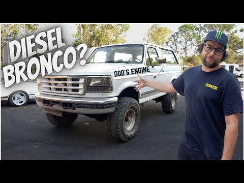 7.3L Powerstroke Swapped Bronco: A Match Made in Heaven?