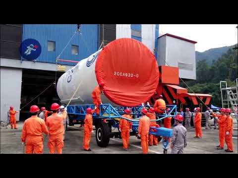 {Exclusive full-featured video} BeiDou-3 GEO-1 satellite / Long March-3B