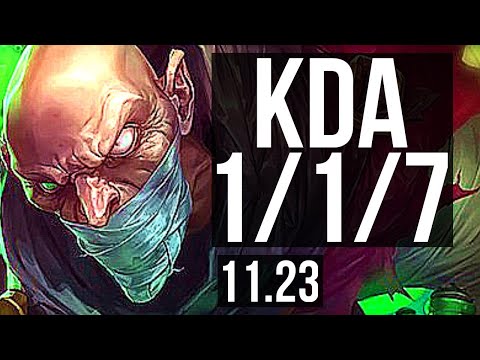 SINGED vs SYNDRA (MID) | Rank 5 Singed, 1/1/7 | EUW Grandmaster | 11.23