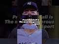 He suffered 10,000 seizures and all of his bones being snapped from that pitch #shorts #baseball