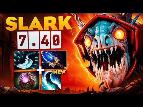 The New Slark is OP 7.40 New Spell🔥🔥🔥29 Kills One Shot | Dota 2 Gameplay