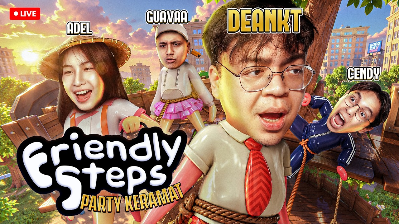 KITA MENJADI 4 ORANG MABUK YANG TERIKAT BERSAMA - PARTY KERAMAT IS BACK !! FRIENDLY STEP
