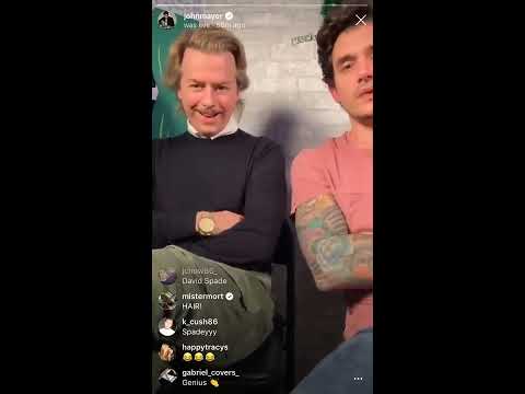 Current Mood ep.09 (SEASON FINALE) John Mayer Instagram Live (12/16/2018) Special Guest David Spade