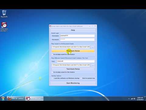 Gmail Alarm and Alert For New Email Software