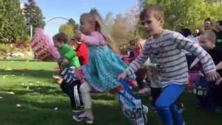 preview picture of video 'Ravenna-Eckstein Community Center Spring Egg Hunt 2015'