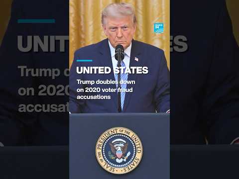 Trump doubles down on 2020 US voter fraud claims