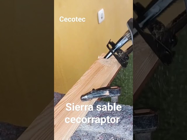 Vídeo relacionado con Cecotec Sierra de Sable LongFlex 710 Pro. 710W, Cambio de Cuchilla Rápido, Cortes Profundos 115mm y Eficientes con Recorrido de 20mm, Mango Rotatorio, Incluye 6 Cuchillas