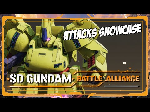 SD Gundam Battle Alliance - The O Attacks Showcase