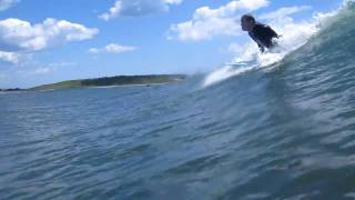 preview picture of video 'Surfing Lawrencetown Beach'