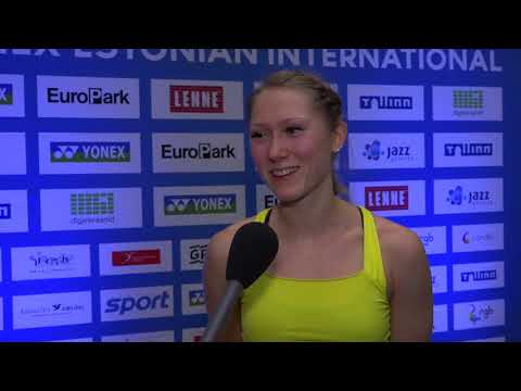 Getter Saar YEI2018 esimese ringi võidu järel