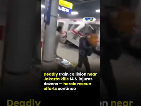 Indonesia Train Crash Kills 14, 84 Injured