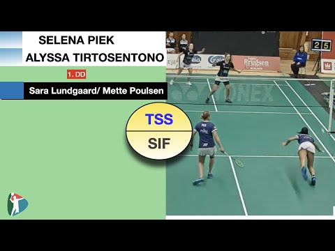 Badminton DD | S. Piek/ A. Tirtosentono,TSS - S.Lundgaard/M.Poulsen | Ligaen|TSS - Skovshoved | 2020