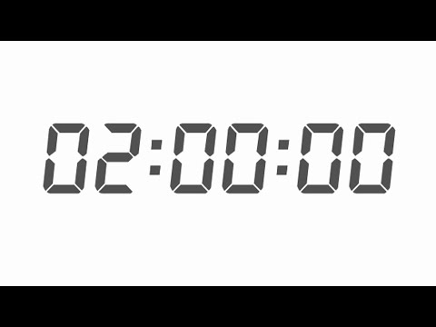 Stopwatch 2 hours | 2 hour timer | 2 Hour Chronograph | 2 hour minuterie