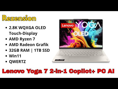Lenovo Yoga 7 2-in-1 Laptop rezension