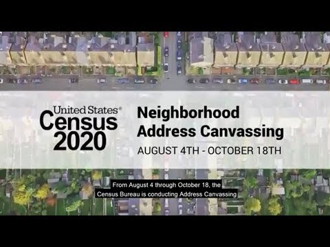 Address Canvassing for the 2020 Census