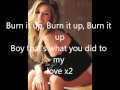 Jessie James - Burn It Up Lyrics 