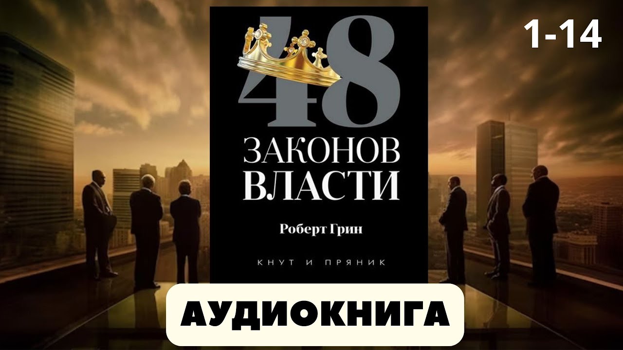 Аудиокнига 48 законов власти | автор Роберт Грин