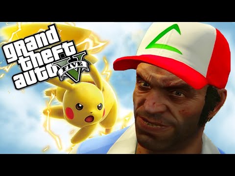 Gta 5 pokemon go mod gameplay