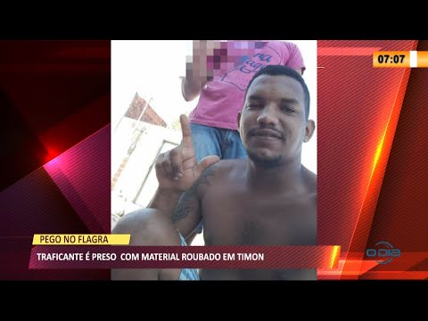 Jovem é preso por tráfico de drogas em Timon 15 03 2021