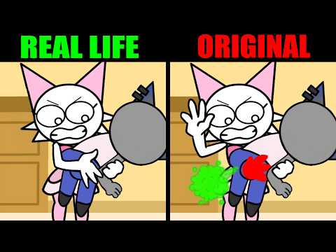 Best TikToks of Incredibox Sprunki | Wenda x Gray💨Something went wrong again💨|REAL LIFE vs ORIGINAL