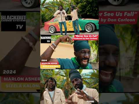 Marlon Asher x Sizzla Kalonji “ Never See Us Fall” | 🎛️ #newsingle