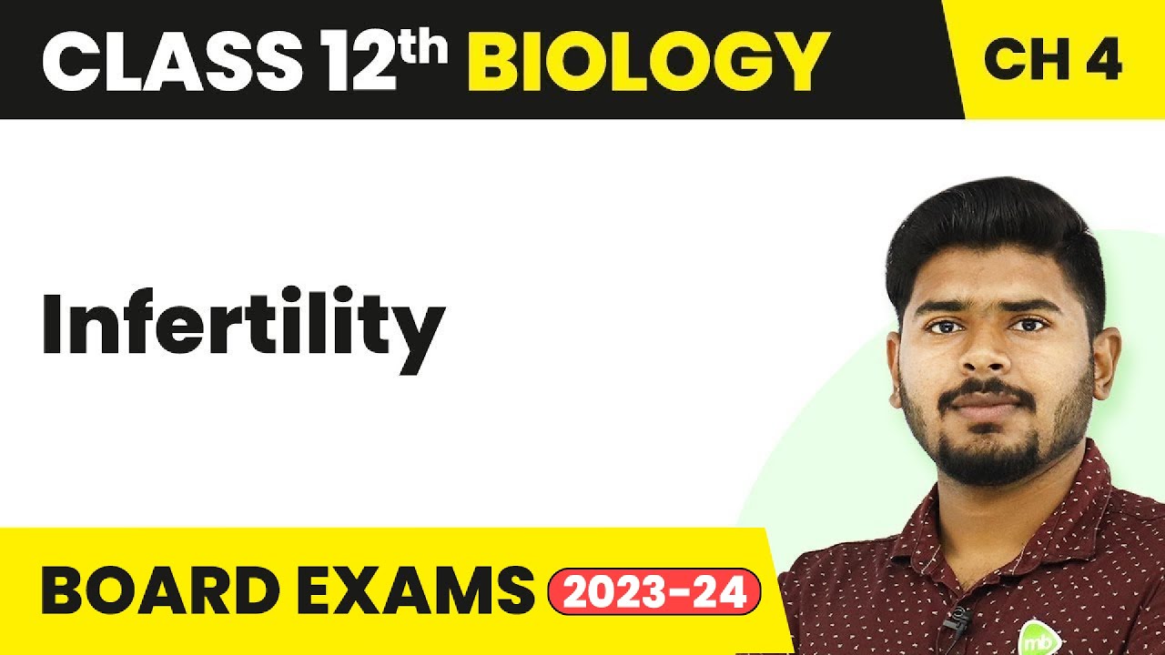Infertility - Reproductive Health | Class 12 Biology (2022-23)