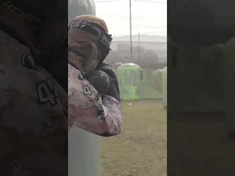 Paintball guns shooting zones!