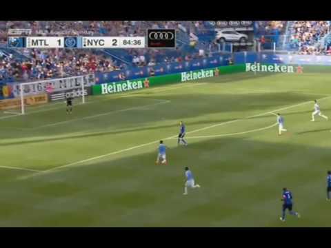 Chelsea legend frank lampard scores against Montreal impact