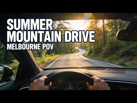 POV Mountain Drive Near Melbourne | Scenic Road Experience 🇦🇺