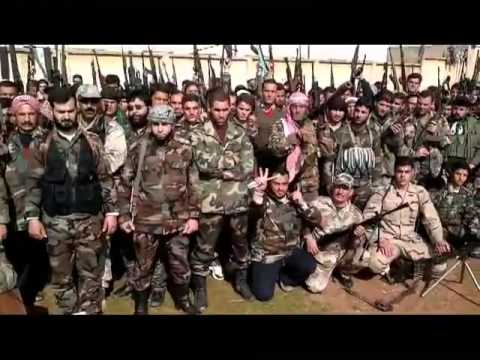 اعلان انشقاق العقيد رسلان الابراهيم و تشكيل لواء شهداء ريف حماه في محافظة حماة