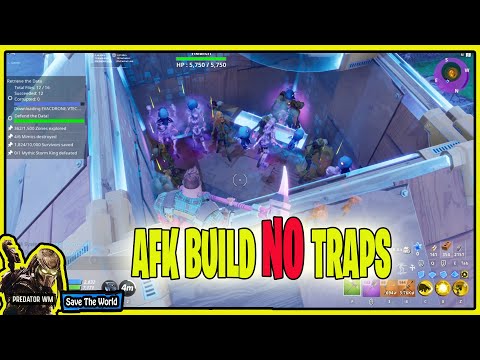 AFK build save the world / NO Traps needed / Working Method