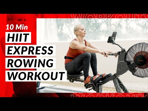 10 Minute Full Body Burn HIIT Express Rowing Workout