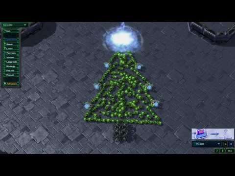 Starcraft 2 Art - Christmas Tree. (HD)