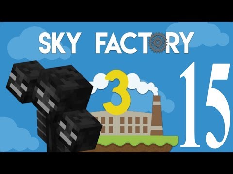 Mincraft: SkyFactory 3 - Ep. 15 Fighting the Wither Boss