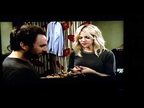 Charlie and Dee kiss for the first time