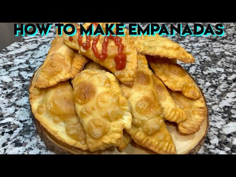How to make empanadas | how to make fried meat pie | how to make Pastelitos | chicken empanadas