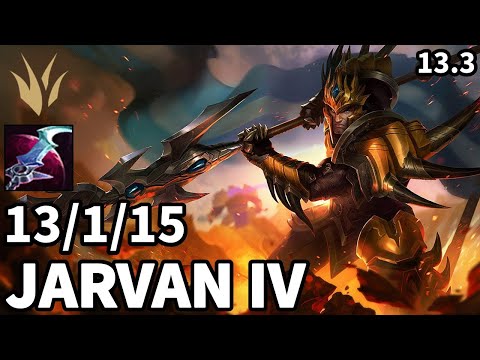Jarvan IV Jungle vs Sejuani - KR Master  | Patch 13.3