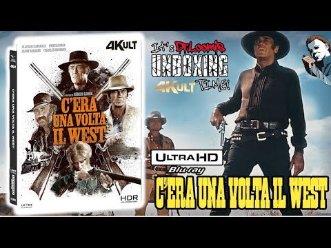 C'ERA UNA VOLTA IL WEST - Edizione 4Kult [4K + Bluray] Unboxing