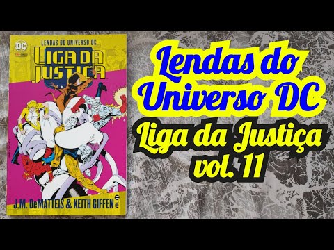 Lendas do Universo DC - Liga da Justia vol. 11 (set/2021) overview