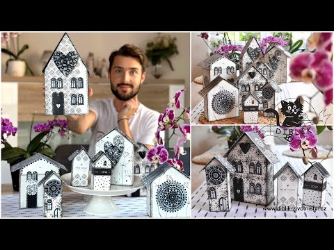 Bastion domečky (dekorace) - Jan Diblíček