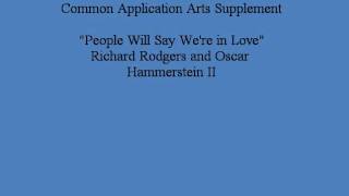 People Will Say We're in Love