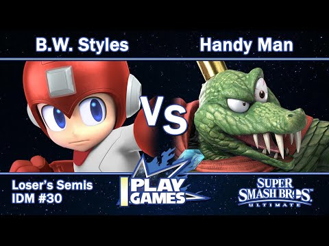 It Doesn't Matter #30 - Loser's Semis - B.W. Styles (Mega Man) vs Handy Man (King K. Rool)