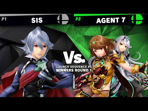 Launch Sequence #5 - Sis (Corrin) vs. Agent 7 (Pyra/Mythra, Fox, Kirby) SSBU Tournament