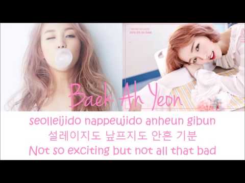 So-So - Baek Ah Yeon (Color Coded Lyrics)